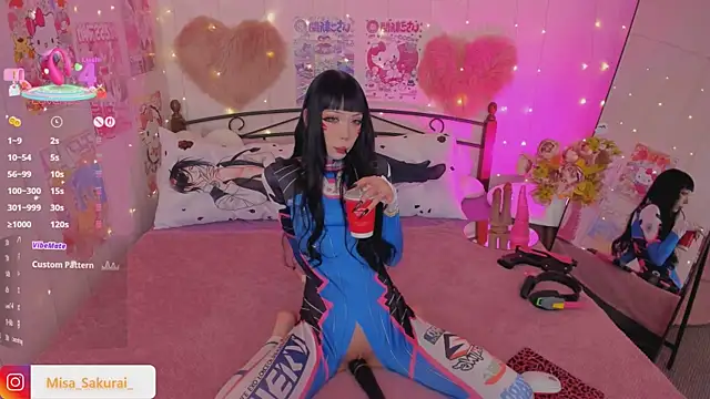 Snapshot of Misa_Sakurai chatting on 10/27/25, 07:18 Misa Sakurai online show from 10/27/25, 07:18