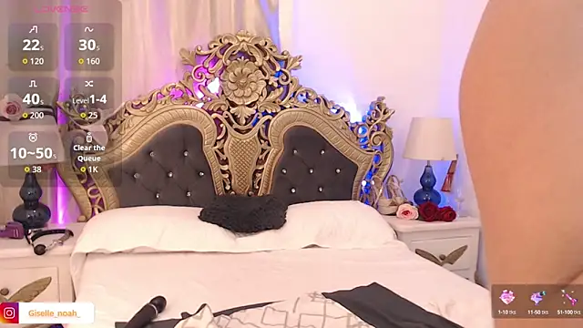 Giselle Noah online show from 09/22/25, 08:00