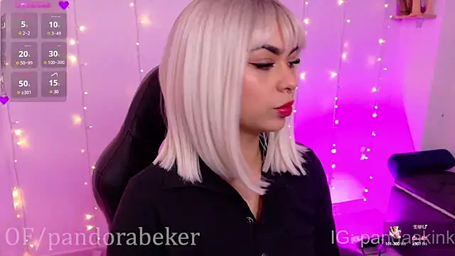 pandorabeker online show from 02/26/25, 02:04