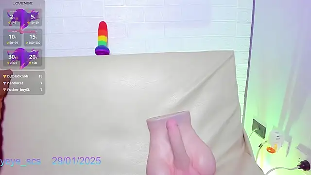 Snapshot of Yeye_scs chatting on 01/29/25, 03:58 Yeye scs online show from 01/29/25, 03:58