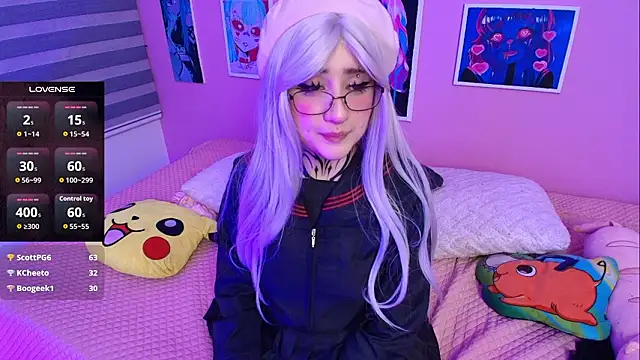 Miwa violet online show from 03/02/26, 07:15