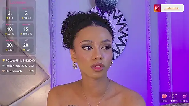 Nahomi King online show from 02/14/25, 04:20