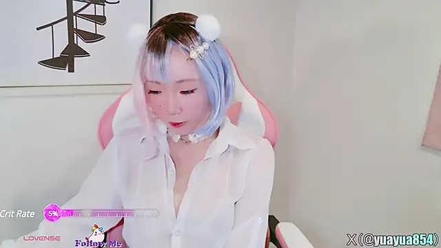 yuayua854 online show from 03/23/25, 09:10