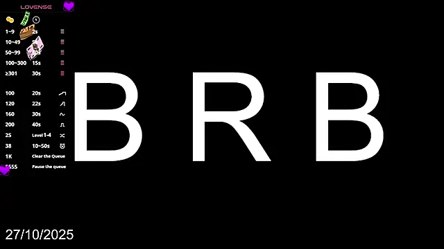 Victtoria Parker online show from 10/27/25, 09:30