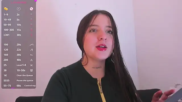 Sabrina Lennox online show from 07/23/26, 08:51