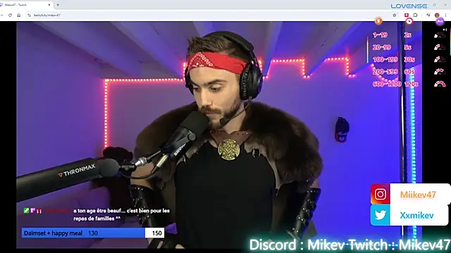 Mikev online show from 09/11/25, 06:08