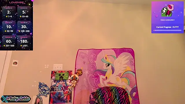 BabyZelda online show from 12/19/24, 12:56