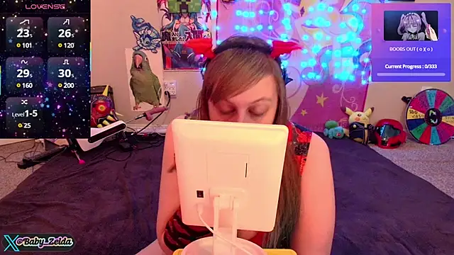 BabyZelda online show from 02/13/25, 05:16
