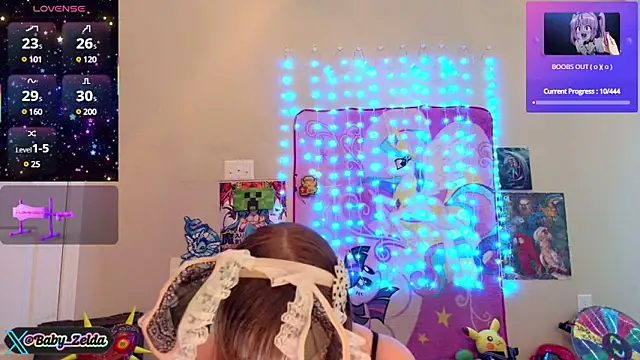 BabyZelda online show from 03/08/25, 08:03