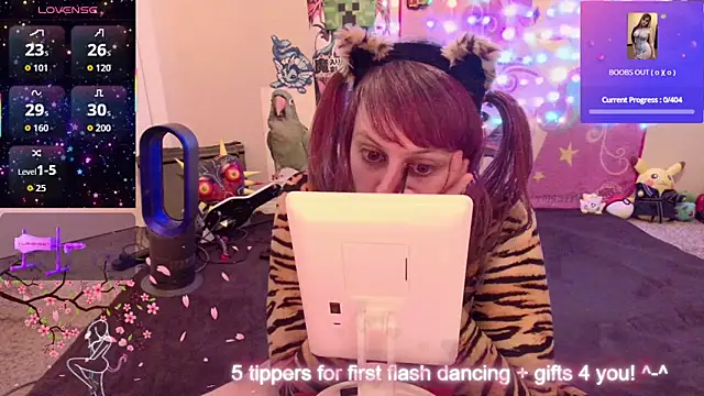 BabyZelda online show from 02/02/26, 01:37