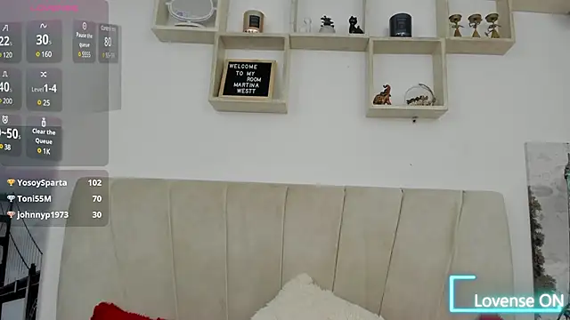 Snapshot of MartinaWestt chatting on 02/28/25, 10:28 MartinaWestt online show from 02/28/25, 10:28