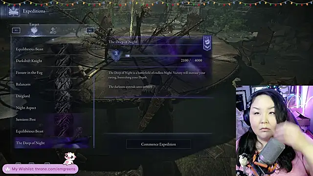 Snapshot of EmGreens chatting on 12/14/25, 08:20 EmGreens online show from 12/14/25, 08:20