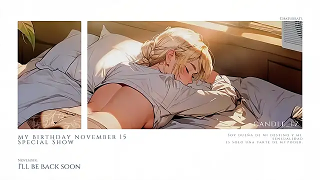 Candle  lz online show from 01/12/25, 07:00