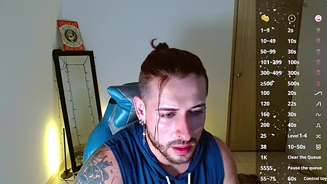 Ares blue online show from 02/17/25, 11:23