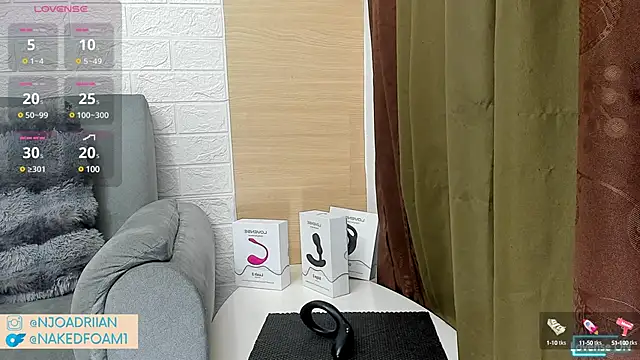 nakedfoam1 online show from 02/27/25, 01:16