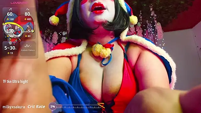 Snapshot of MilkyXSakura chatting on 11/14/25, 02:43 MilkyXSakura online show from 11/14/25, 02:43