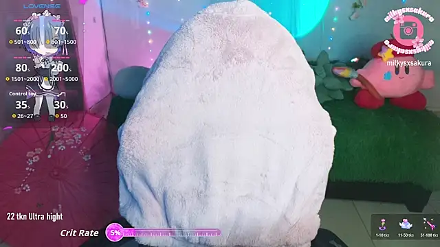 MilkyXSakura online show from 05/10/26, 04:17