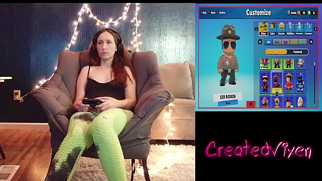 CreatedVixen online show from 10/20/25, 01:22