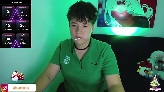 Snapshot of _AlexMorris chatting on 12/19/24, 06:12 AlexMorris online show from 12/19/24, 06:12