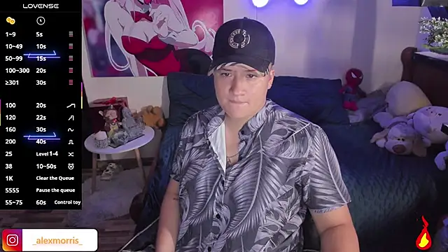 Snapshot of _AlexMorris chatting on 09/16/25, 03:18 AlexMorris online show from 09/16/25, 03:18