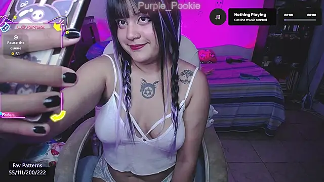 Purple Pookie online show from 11/22/25, 04:22