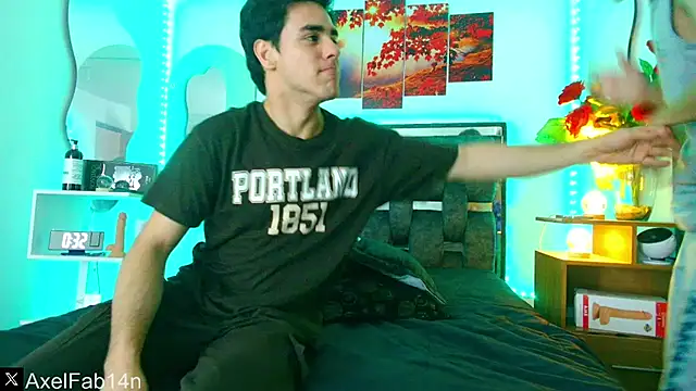 Snapshot of Alex_and_Fabian chatting on 02/08/25, 09:46 Alex and Fabian online show from 02/08/25, 09:46