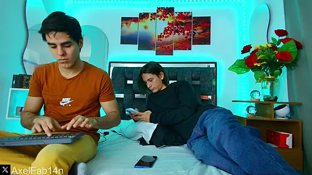 Snapshot of Alex_and_Fabian chatting on 02/22/25, 06:41 Alex and Fabian online show from 02/22/25, 06:41