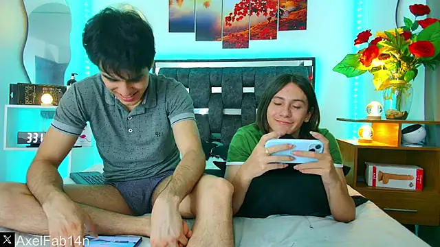 Snapshot of Alex_and_Fabian chatting on 02/23/25, 10:20 Alex and Fabian online show from 02/23/25, 10:20