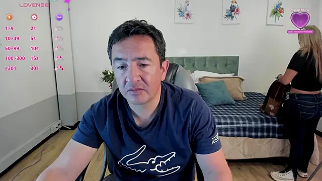 Snapshot of Sam_and_molly_ chatting on 01/29/25, 07:11 Sam and molly online show from 01/29/25, 07:11