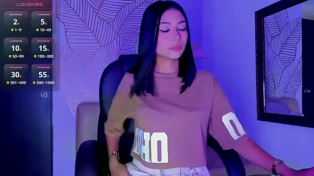 Snapshot of ZaraLim chatting on 02/25/25, 12:34 ZaraLim online show from 02/25/25, 12:34