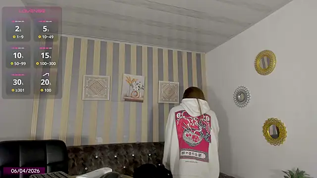 Keila Mendoza online show from 04/06/26, 02:40