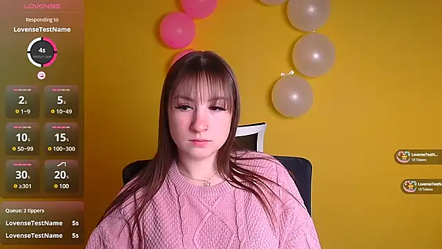 Evelina GG online show from 02/12/25, 09:52