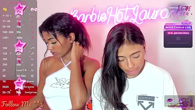 Snapshot of BarbieHotLaura chatting on 03/20/25, 09:46 BarbieHotLaura online show from 03/20/25, 09:46