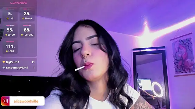 Alice woodville online show from 01/11/25, 10:29