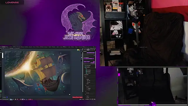 Snapshot of Rae-Suon chatting on 01/19/25, 11:43 Rae-Suon online show from 01/19/25, 11:43