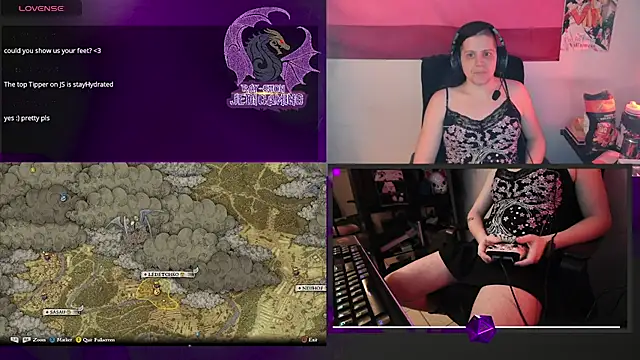 Snapshot of Rae-Suon chatting on 02/21/25, 01:11 Rae-Suon online show from 02/21/25, 01:11