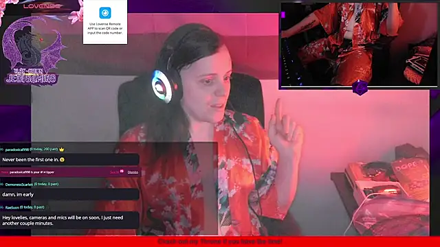 Snapshot of Rae-Suon chatting on 02/26/25, 12:27 Rae-Suon online show from 02/26/25, 12:27