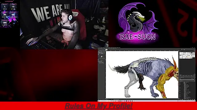 Rae-Suon online show from 12/20/25, 05:14