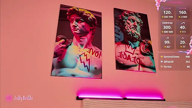 jolly bellle online show from 12/15/24, 07:02