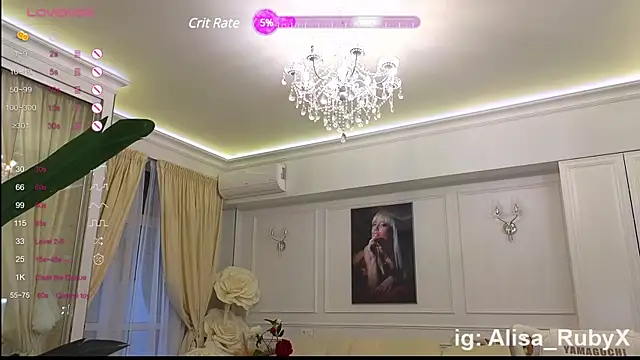 Alisa Ruby online show from 01/18/25, 07:49