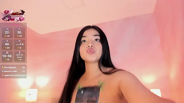 AuroraFiore online show from 03/10/25, 01:45