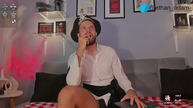 Snapshot of ETHAN_ADAM chatting on 10/02/25, 10:44 ETHAN ADAM online show from 10/02/25, 10:44