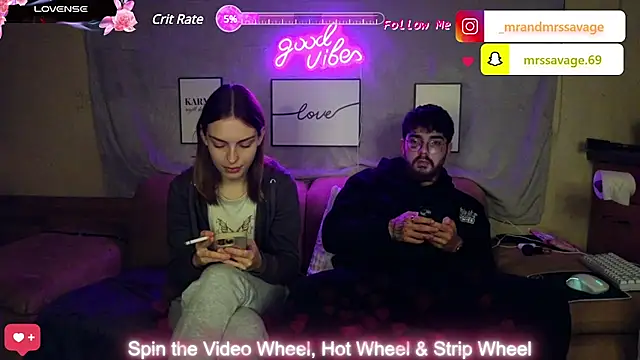 Snapshot of MrAndMrsSavage chatting on 01/26/25, 03:36 MrAndMrsSavage online show from 01/26/25, 03:36