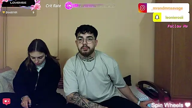 Snapshot of MrAndMrsSavage chatting on 02/07/25, 09:48 MrAndMrsSavage online show from 02/07/25, 09:48