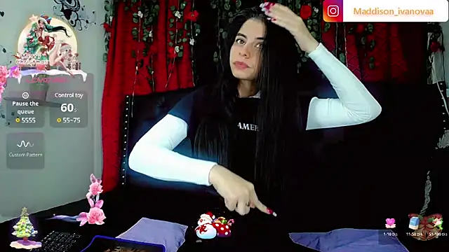 Madisson Ivanova online show from 12/31/24, 05:11