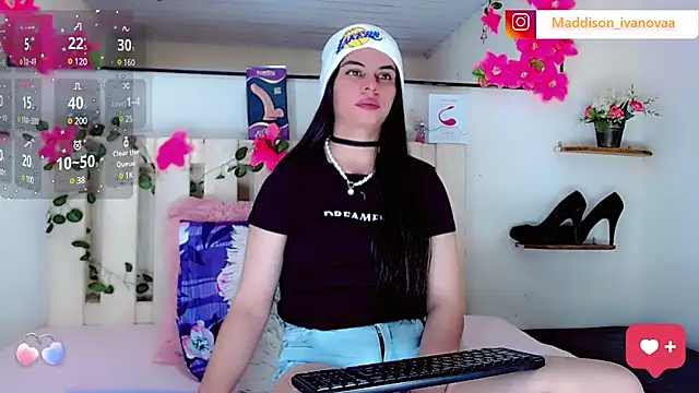 Madisson Ivanova online show from 01/10/25, 10:04