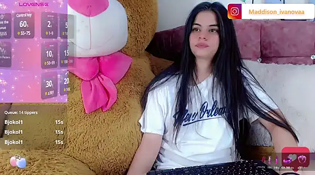 Madisson Ivanova online show from 01/15/25, 11:00