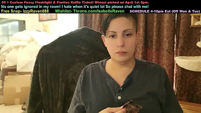 IsabelleRaven online show from 03/20/26, 09:52