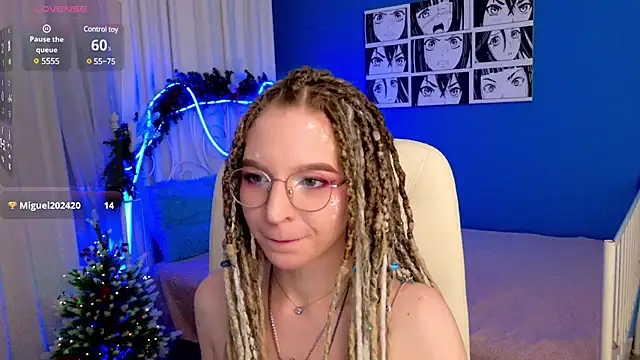 VioletShine online show from 12/25/24, 04:32