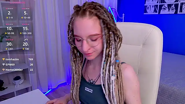 VioletShine online show from 01/23/25, 01:02